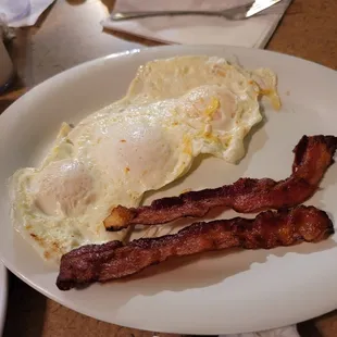 Eggs and bacon