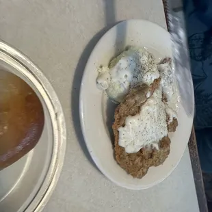 Just OK chicken fried steak - had much better.