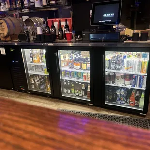 We have tons of diffrent beers in cans,bottles and drafts and we carry the hottest seltzers out from crow and Wolff