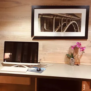 office area on the 2nd floor.