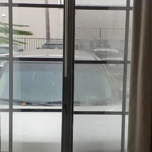 The view from our $200 a night room.