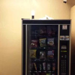 Dirty vending machines.