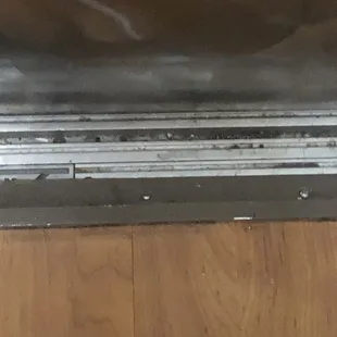 Dirty elevator threshold.