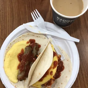 Breakfast tacos