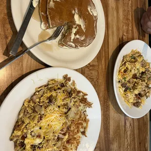 All Meat Lovers with pancakes