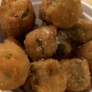 Fried okra