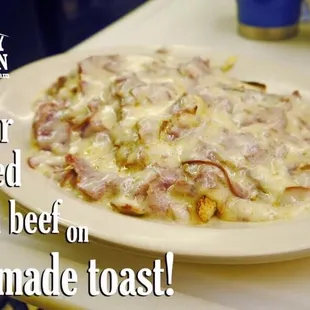 Creamed chipped beef