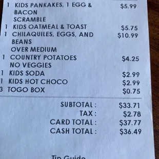 Who charges for togo boxes????? Ridiculous.