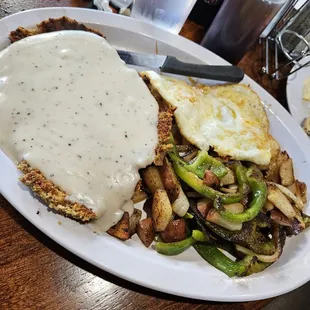 a plate of food