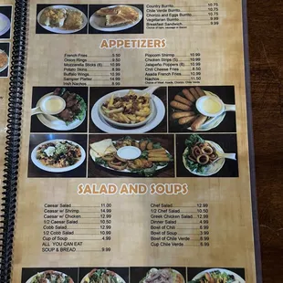 1/7 Menu October 2023