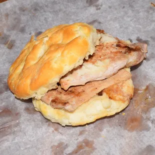 Tenderloin Biscuit (awful biscuit): Country Kitchen