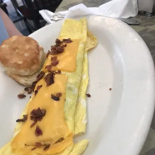 Ham and Cheese Omlet