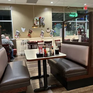 A little bit of the Christmas decorations!