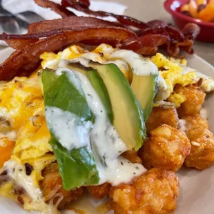 Breakfast Tot Scramble