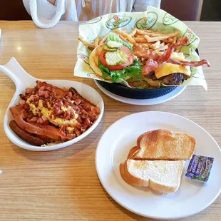 A vibrant brunch spread!