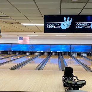 The lanes!