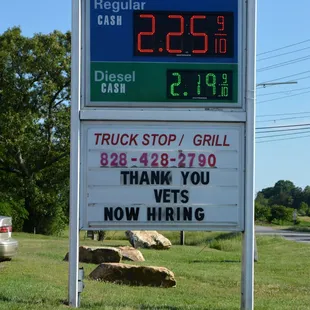 You can tell it's Memorial Day