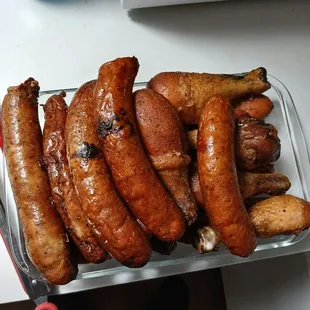 Jalapeño sausage and patio steaks smoked well!!!