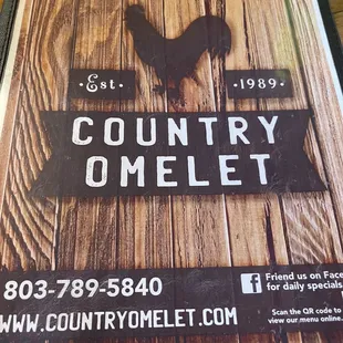 a sign for a restaurant