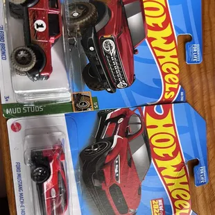 The store manager came to our table and gave these to our boys!! How special!!