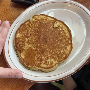 One pancake!