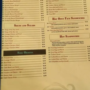 Country Omelette menu
