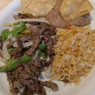 Fajita plate