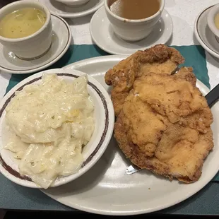 Breaded Pork Tenderloin, gravy on the side