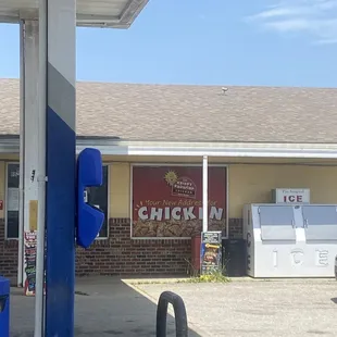 the outside of the store