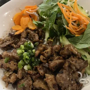 Grilled pork vermicelli