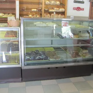 a variety of baked goods