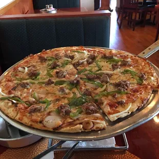 Sausage, Pepper, and Onion...