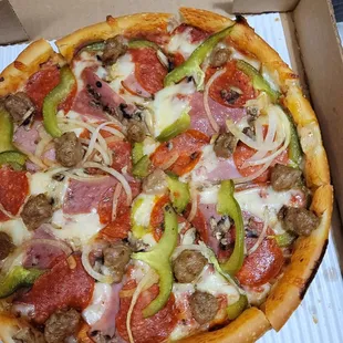 10" country pizza