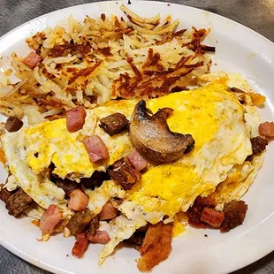 Meat Lovers Omelet