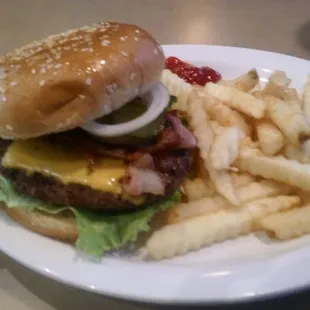Bacon cheeseburger