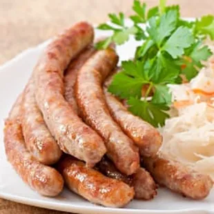 sausages and sauerkraut