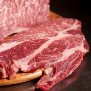 beef on a cutting board