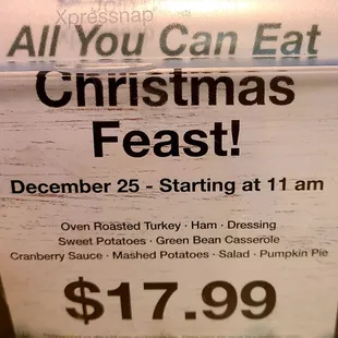 Christmas Dinner 2020