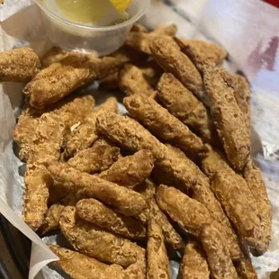 Delicious smelt plate!