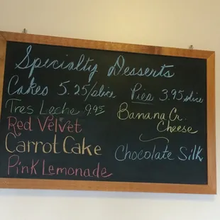 Some specials