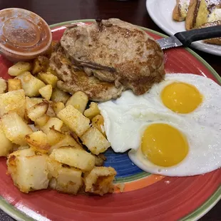 Pork Chop Breakfast Combo