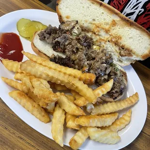 Philly cheesesteak