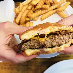 Bacon cheeseburger no veggies