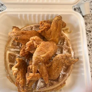 Country Style Chicken and Waffles