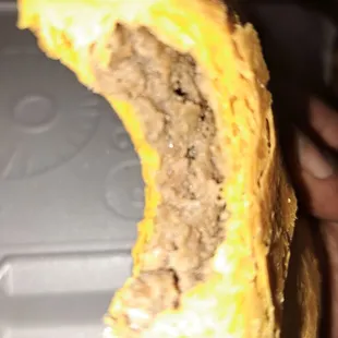 Beef Pattie. So delicious!