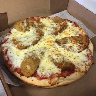 Excellent Eggplant Pizza