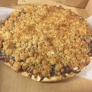 Chocolate Mousse Dessert Pizza