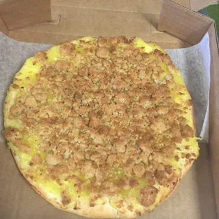 Lemon Crunch Dessert Pizza