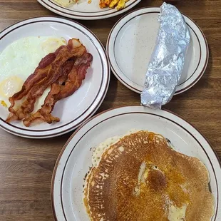 Blueberry Pancake Breakfast