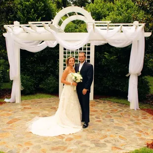 July couple at our altar